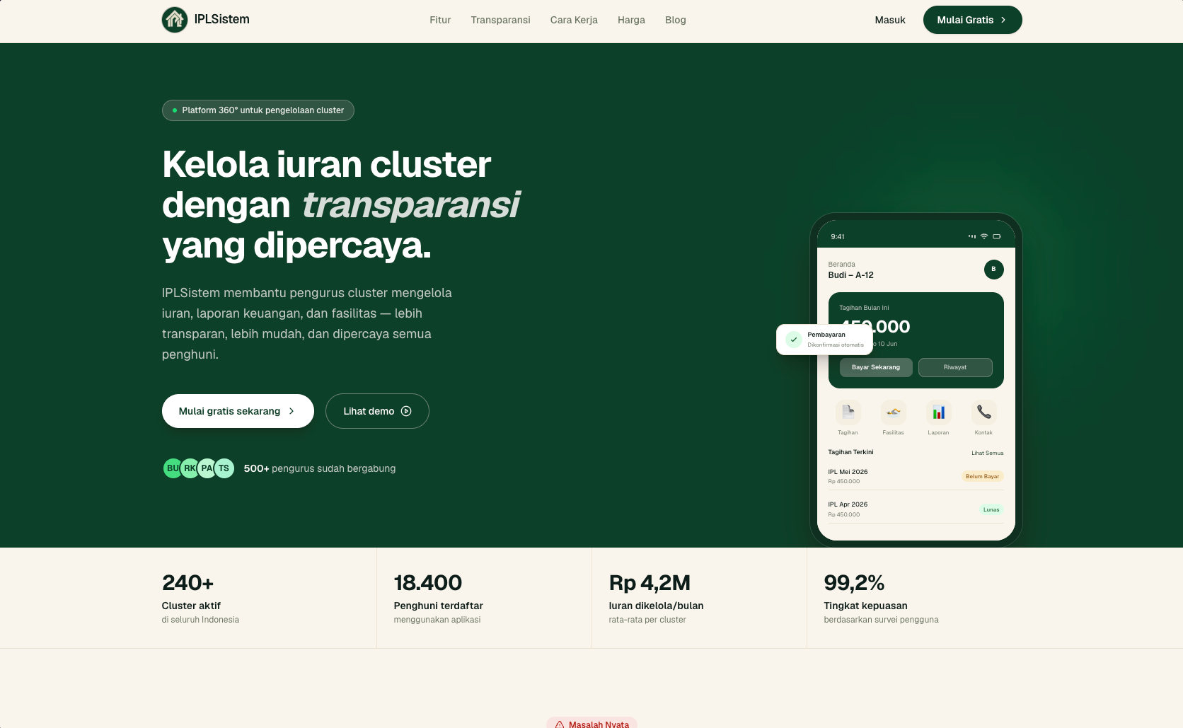 IPL Sistem